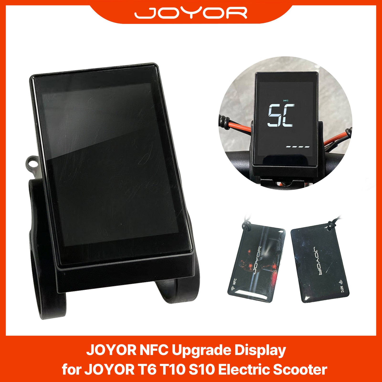 ナンジャモSR&ディスプレイ JOYOR NFC Smart Display for S10S-Z – Secure Unlock Dashboard