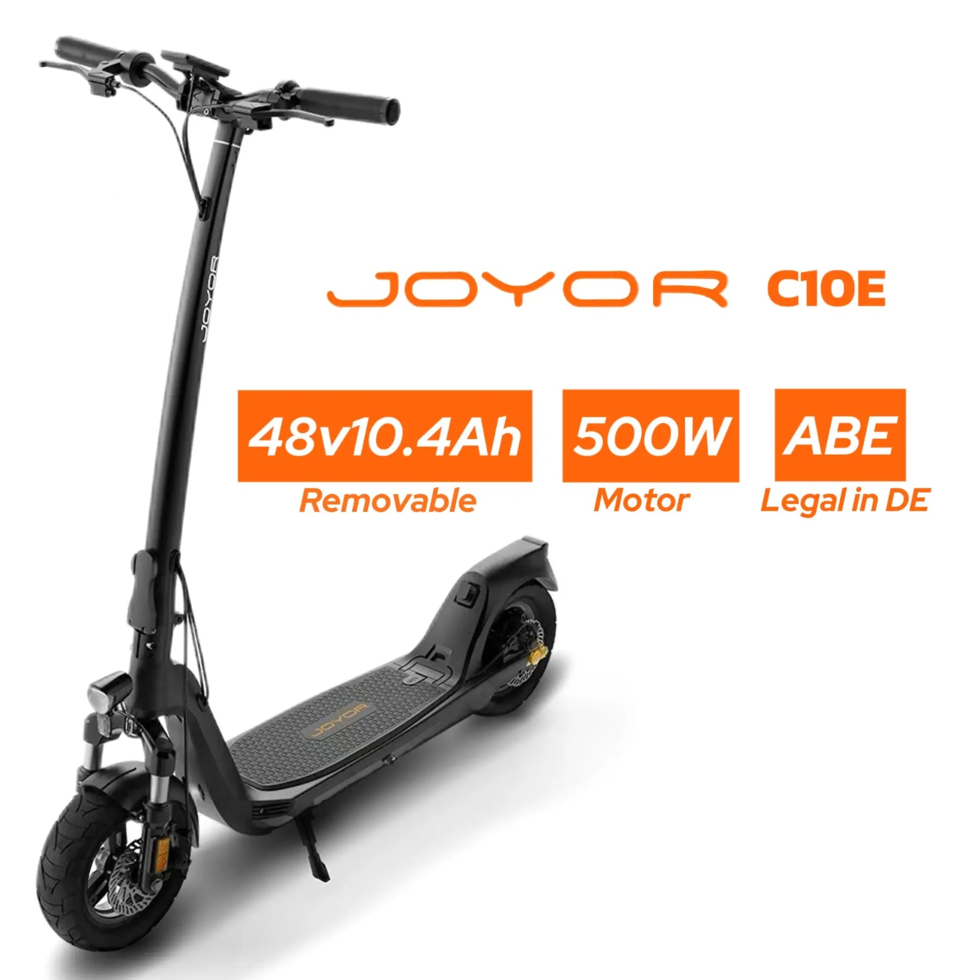 JOYOR C10E(ABE) City Commuter Scooter(Removable battery) JOYOR PRIME