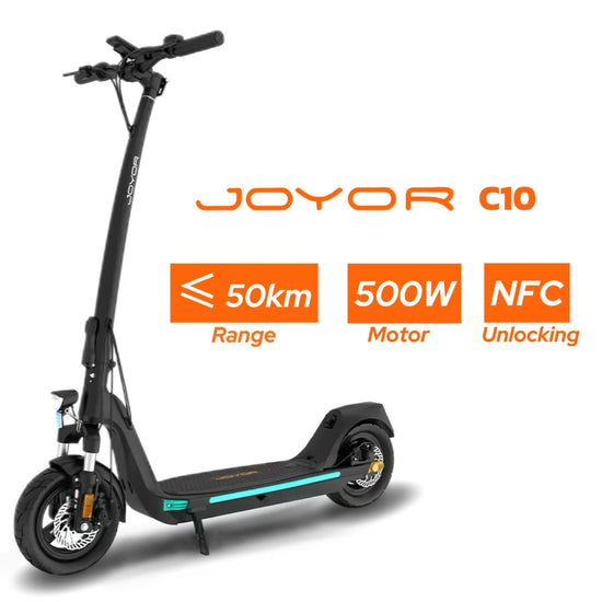 JOYOR C10 City Commuter Electric Scooter(NFC Key) JOYOR Prime