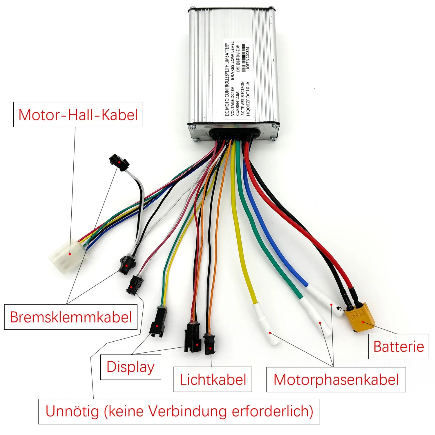 JOYOR Y8S ABE Geschwindigkeitsbegrenzung Aufhebungsset zur Geschwindigkeitserhöhung des Elektrorollers (Controller und Anzeige) JOYOR Prime