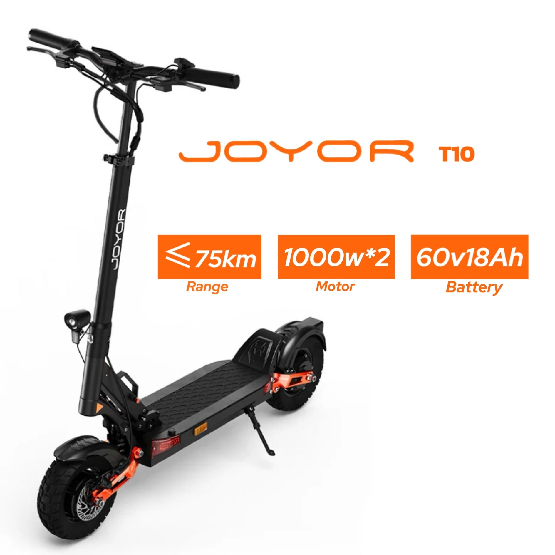 Monopattino elettrico fuoristrada JOYOR T10 a doppio motore