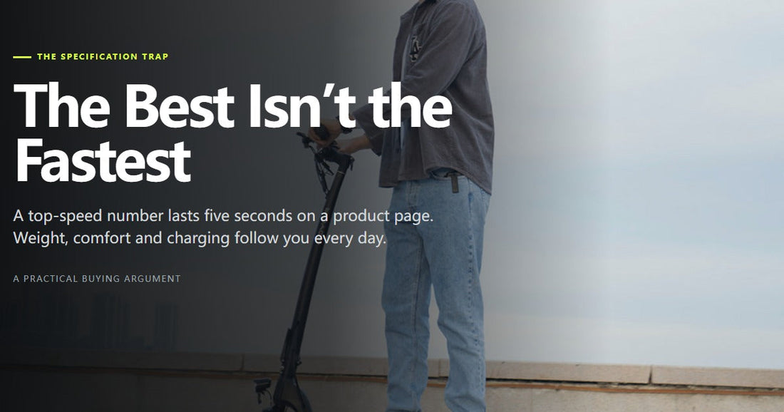 The Best Electric Scooter Isn’t the Fastest One