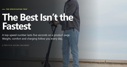 The Best Electric Scooter Isn’t the Fastest One