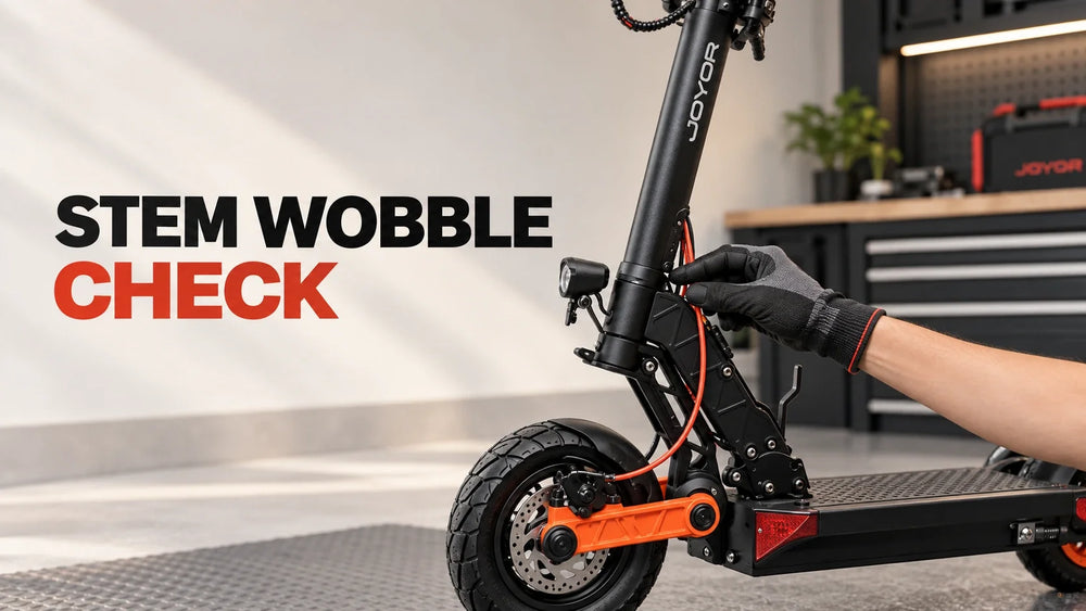 JOYOR Electric Scooter Stem Wobble: Causes, Checks and Safe Fixes