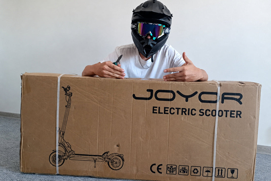 JOYOR T6E & T6E PRO Electric Scooter Unboxing & Assembly Guide