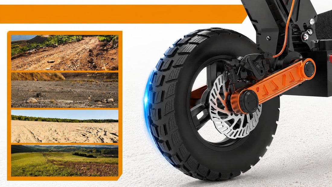 Electric Scooter Tires Explained: Solid vs Pneumatic vs Off-Road Tires