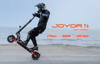 Der Urbane Pendler: Joyor T6 E-Roller mit 70 km Reichweite & StVZO-Zulassung