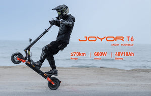The Ultimate EU Commute: Joyor T6 E-Scooter for Hills, Rain & Long Distances