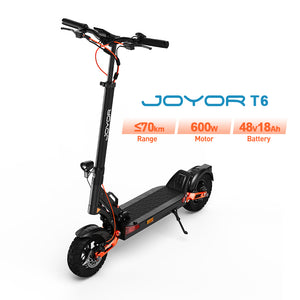 JOYOR T6 tiene una autonomía máxima de 70 km, legal en Alemania.