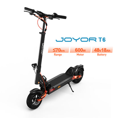 JOYOR T6 hat eine maximale Reichweite von 70 km, legal in Deutschland