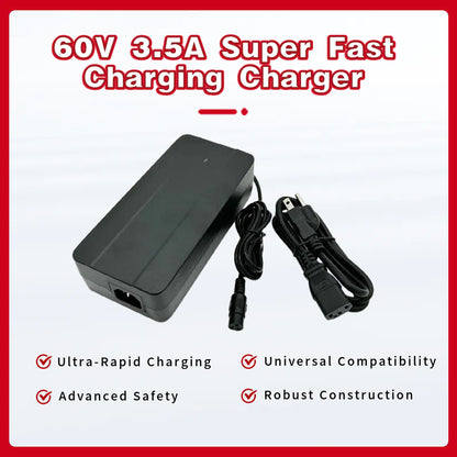 60V 3.5A Super Fast Charging Charger