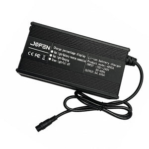 Cargador rápido JOYOR S8E 48V 5A, opciones de enchufe para EE.UU./UE