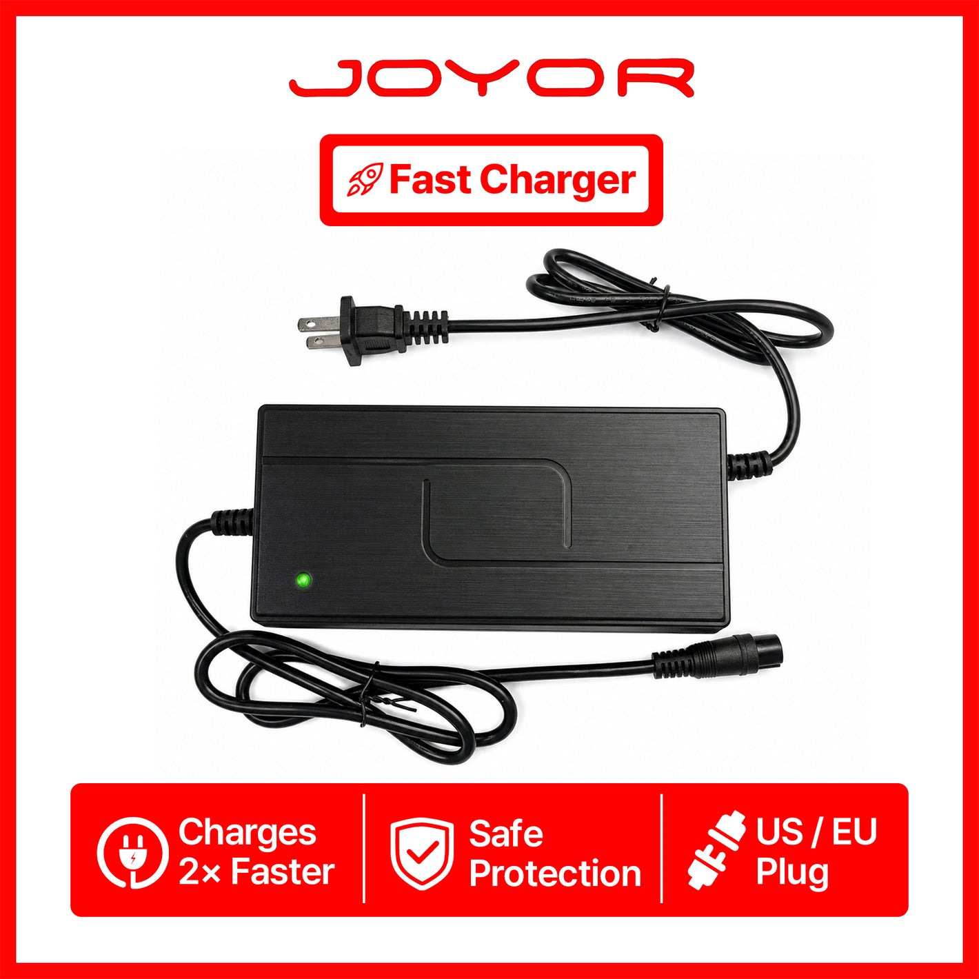 Super Fast Charging Charger for JOYOR Electric Scooter - 48V 3A-5A / 60V 5A