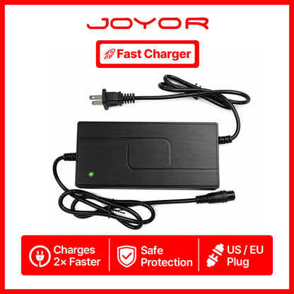 Cargador de carga súper rápida para scooter eléctrico JOYOR - 48 V 3 A-5 A / 60 V 5 A