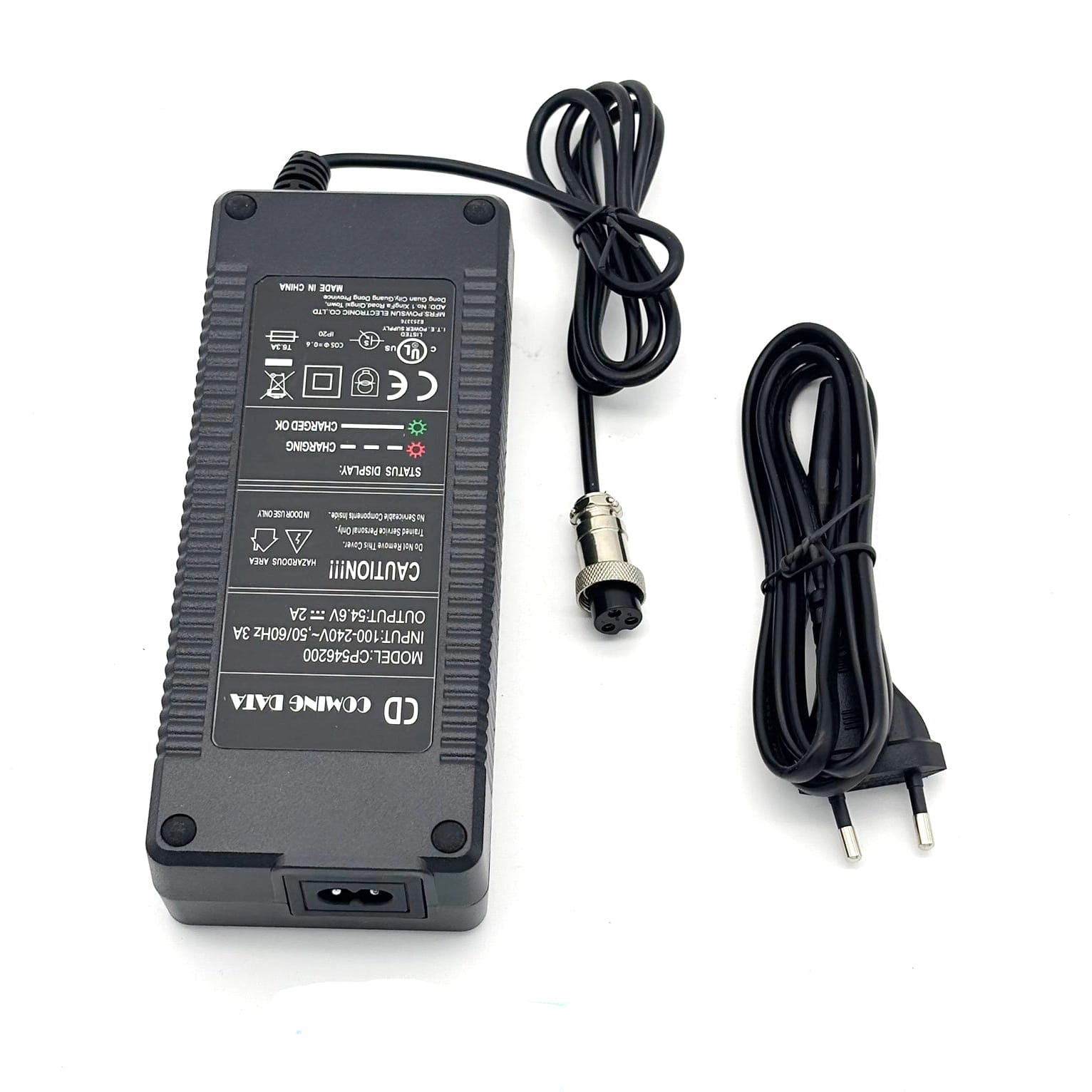 JOYOR Y6-S EU Standard Electric Scooter Charger 48V 2A