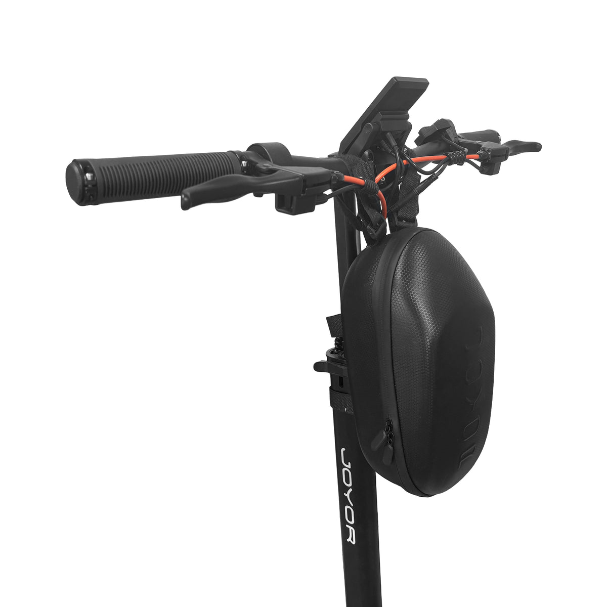 Bolsa para patinete JOYOR, universal, de EVA, impermeable, para manillar de patinete, gran capacidad, para colgar en la parte delantera, ideal para llevar cargador, teléfono, gafas, herramientas y más.
