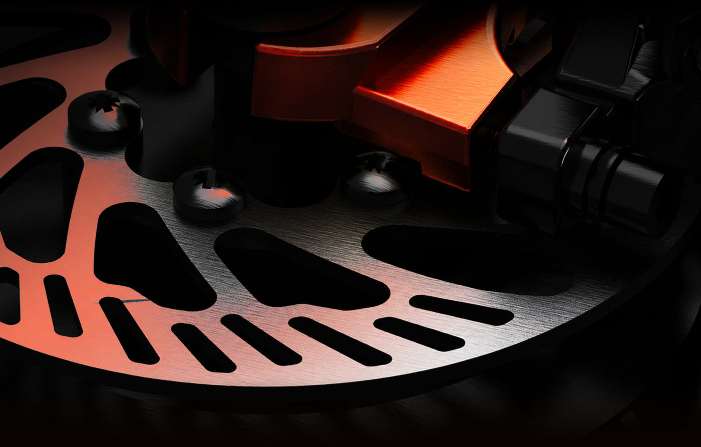 Front & Rear Disc Brakes
