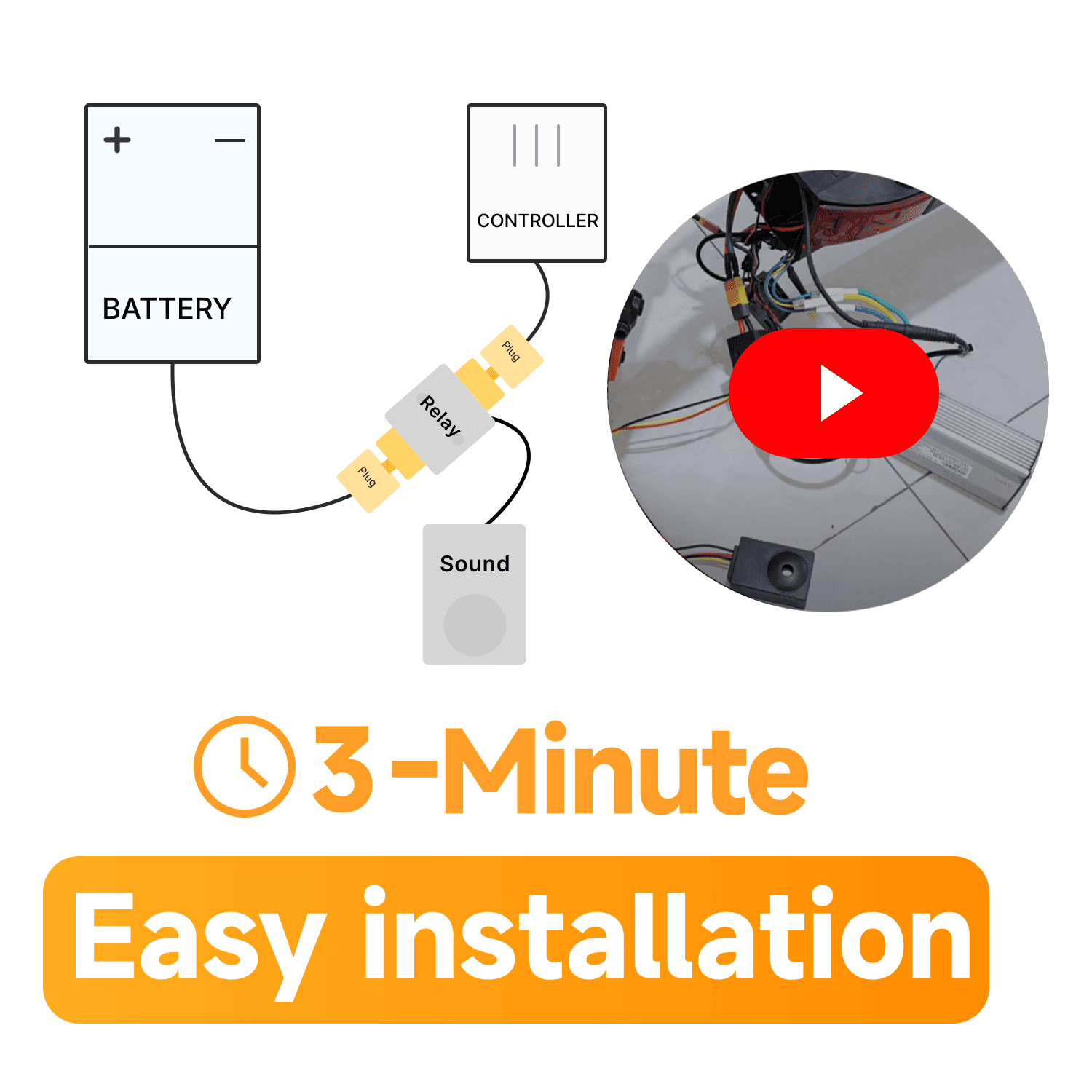 JOYOR S8E Anti-Theft Alarm XT60 - Image 11