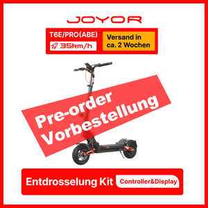 Kit de déverrouillage de vitesse JOYOR T6E / T6E PRO (ABE) – Contrôleur et affichage pour une vitesse plus élevée