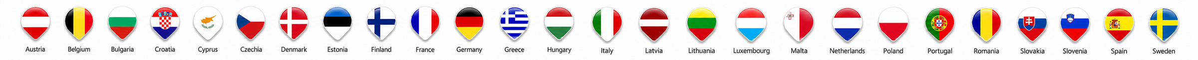EU countries coverage