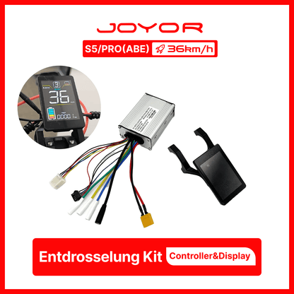 JOYOR S5 ABE/PRO Speed Unlock Kit – Controller & Display for Higher Speed