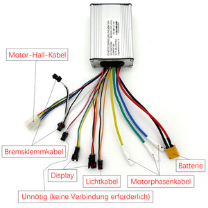 JOYOR Y8S ABE Geschwindigkeitsbegrenzung Aufhebungsset zur Geschwindigkeitserhöhung des Elektrorollers (Controller und Anzeige)