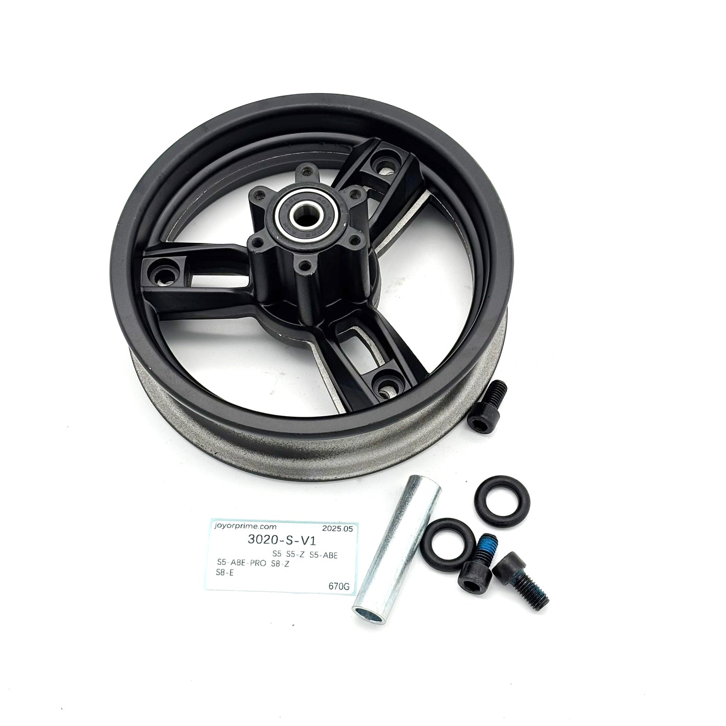 Wheel hub (with screws) S5/S8