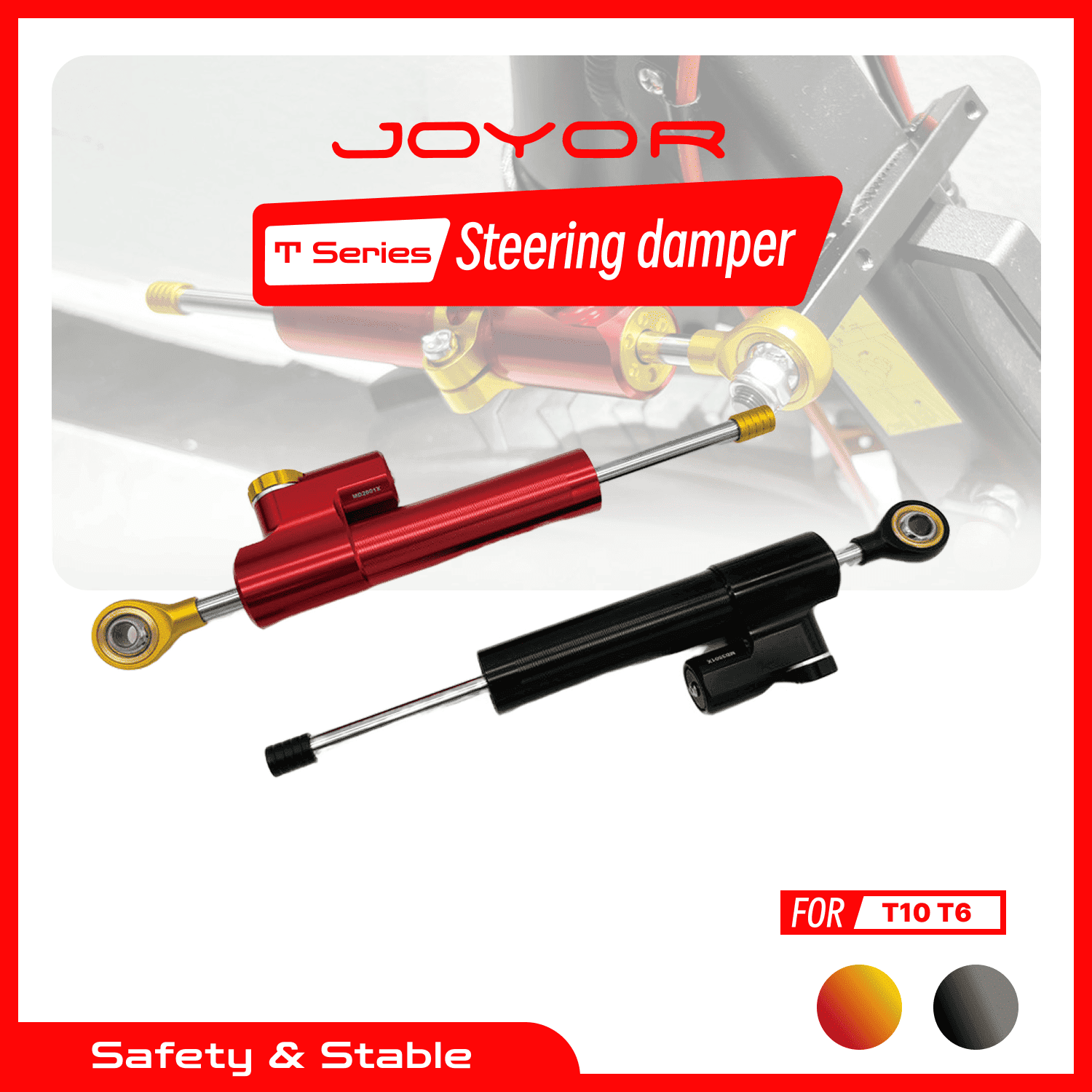 JOYOR T6 T Series Damper (Black)