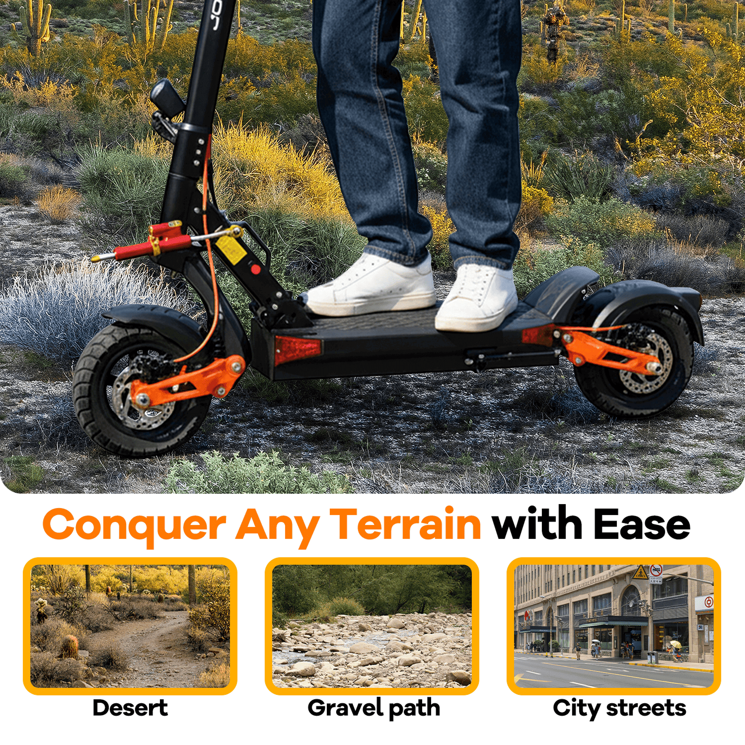 JOYOR T6E T Series Damper (Red/Gold) - Image 7