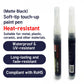 Matte Black Electric Scooter Touch-Up Paint - Heat Resistant & Waterproof