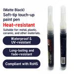 Matte Black Electric Scooter Touch-Up Paint - Heat Resistant & Waterproof