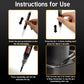 Matte Black Electric Scooter Touch-Up Paint - Heat Resistant & Waterproof - Image 5