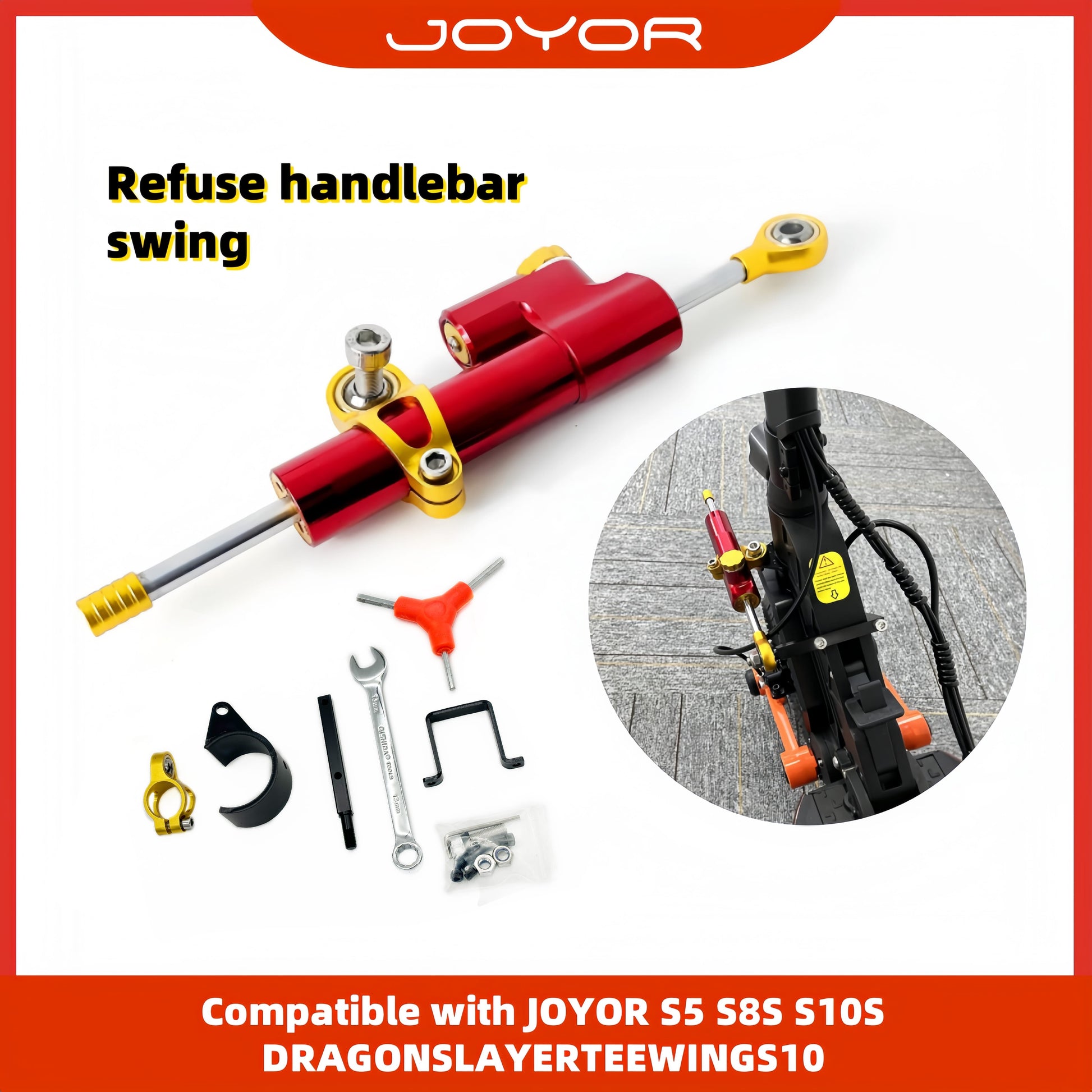 JOYOR S8E S Series Damper (Black) - Image 2