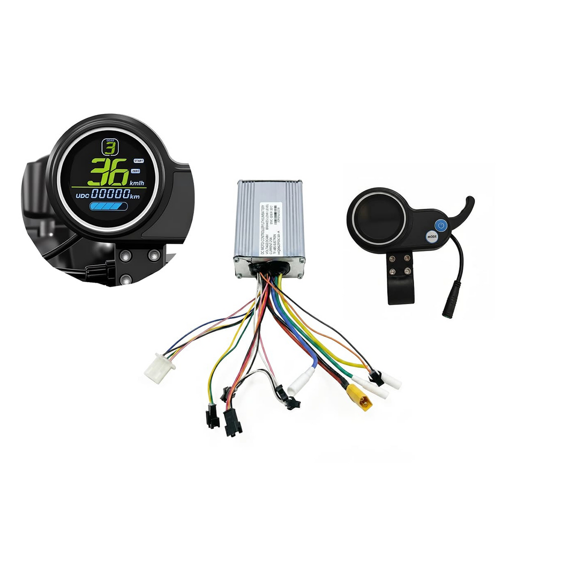 Kit di sblocco del limitatore di velocità ABE JOYOR Y8S per aumentare la velocità dello scooter elettrico (controller e display)