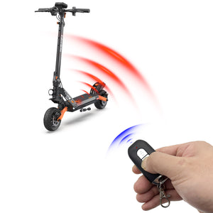 Electric scooters and electric bicycles with built-in anti-theft alarm