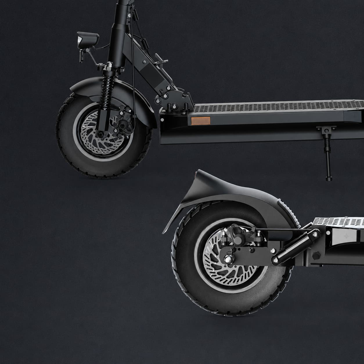 Front Dual Spring Suspension