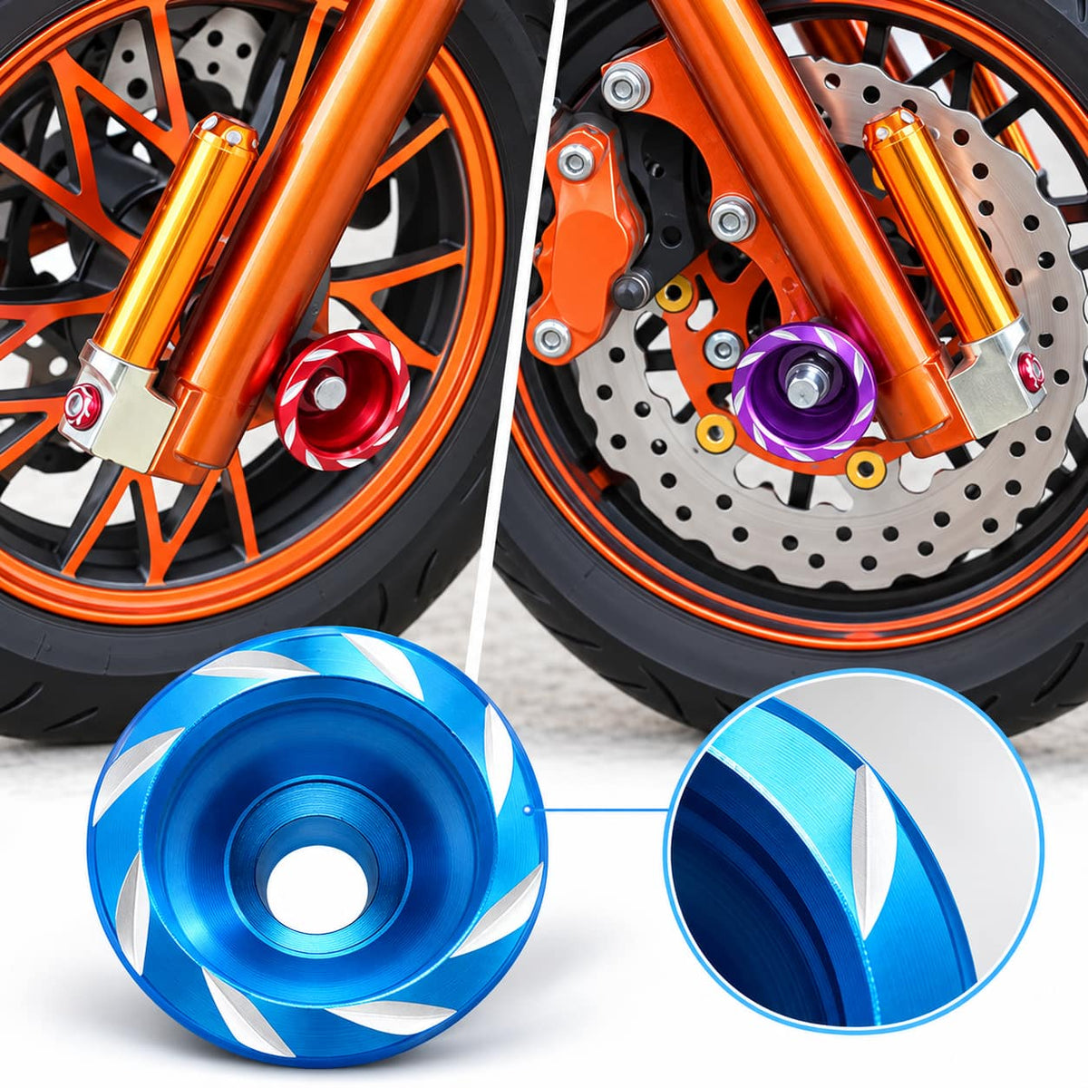 Universal Front Fork Protection Cups for Electric Scooters