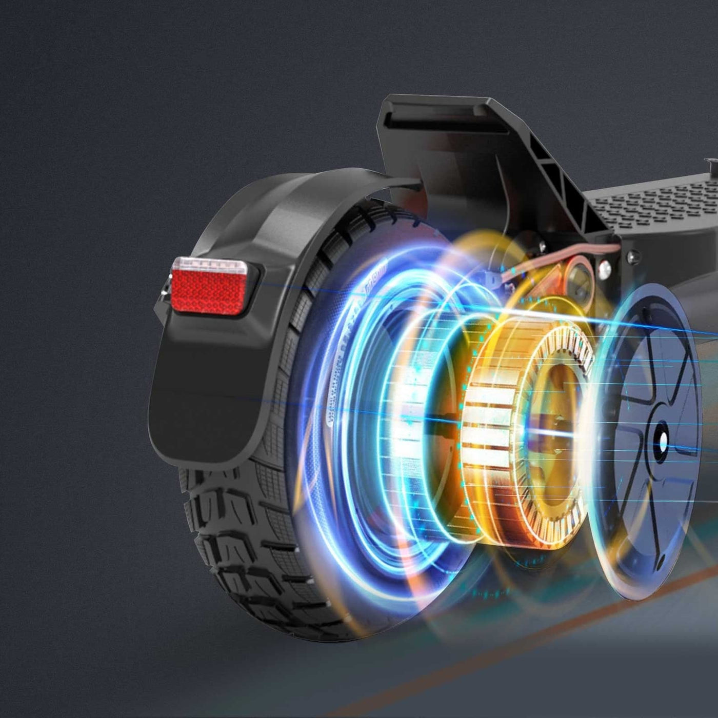500W Rear Motor