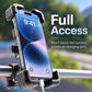 Support universel pour téléphone sur scooter en acier inoxydable