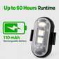 Luce stroboscopica a LED ricaricabile senza fili con telecomando per e-scooter/biciclette